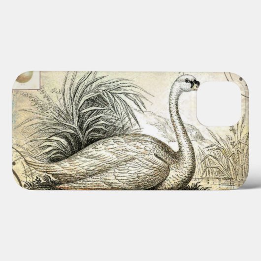 Swan Graphic Case-Mate iPhone Case (Achterkant (horizontaal))