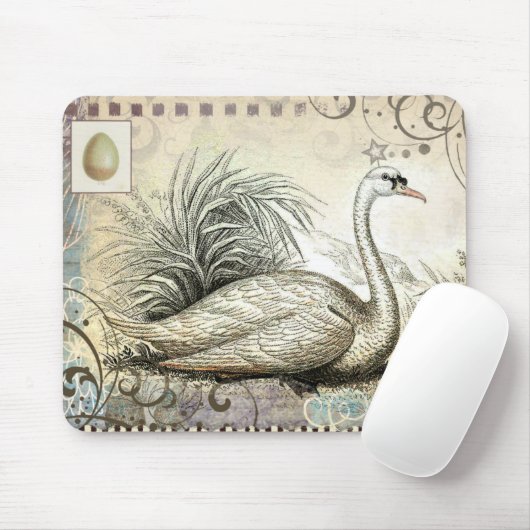 Swan Graphic Muismat (Met muis)