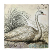 Swan Graphic Tegeltje (Voorkant)