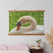 Swan Hangend Wandkleed (Slaapkamer)
