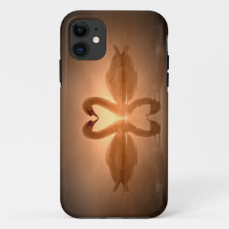 Swan Heart iPhone 11 Hoesje