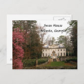 Swan House-Atlanta Briefkaart (Voorkant / Achterkant)