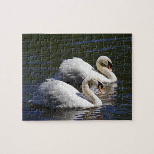 Swan Jigzaag Puzzle Legpuzzel (Horizontaal)