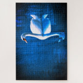 Swan Jigzaag Puzzle Legpuzzel (Verticaal)