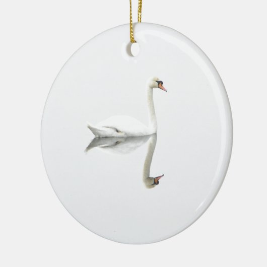 Swan Keramisch Ornament (Links)