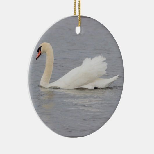 Swan Keramisch Ornament (Rechts)