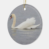 Swan Keramisch Ornament (Links)