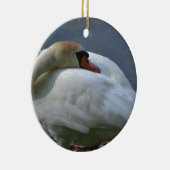 Swan Keramisch Ornament (Rechts)