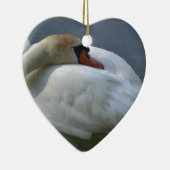 Swan Keramisch Ornament (Rechts)