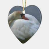 Swan Keramisch Ornament (Links)