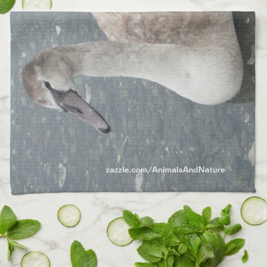 Swan Kitchen Towel Theedoek (Gevouwen)