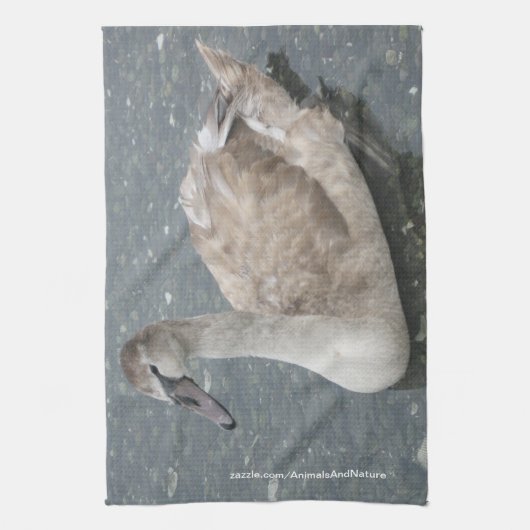 Swan Kitchen Towel Theedoek (Verticaal)