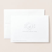 Swan koppel tin 10th bruiloft folie kaarten (Met envelop)