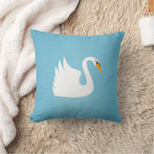 Swan Kussen (Deken)