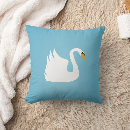 Swan Kussen (Deken)