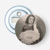 Swan Lady Button Flesopener (Voorkant)