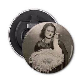 Swan Lady Button Flesopener