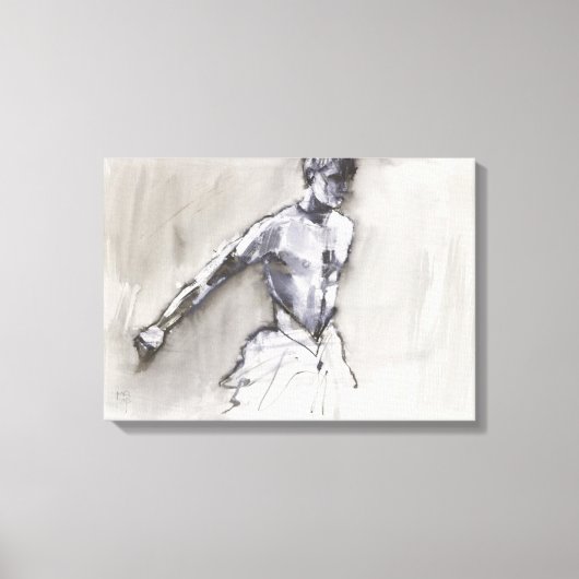 Swan Lake 2001 Canvas Afdruk (Voorkant)