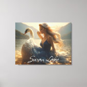 SWAN LAKE - BALLET & DANCE - CANVAS AFDRUK (Voorkant)