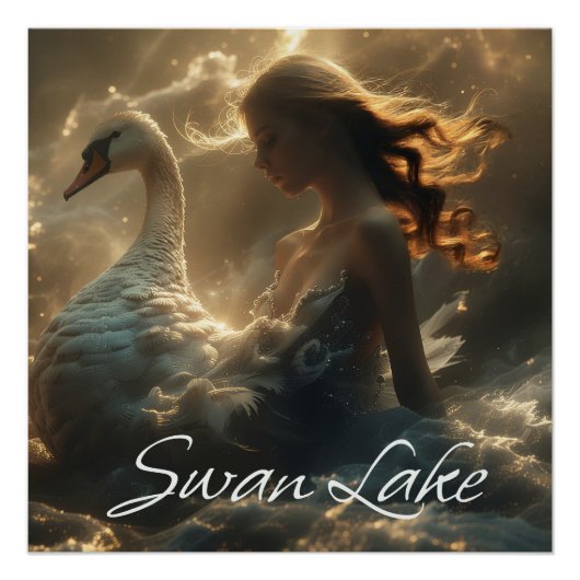 SWAN LAKE - BALLET & DANCE - PERFECT POSTER (Voorkant)