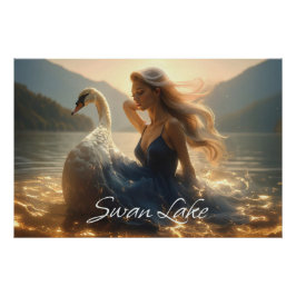 SWAN LAKE - BALLET & DANCE -  PERFECT POSTER