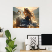 SWAN LAKE - BALLET & DANCE -  POSTER (Thuiskantoor)