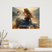 SWAN LAKE - BALLET & DANCE -  POSTER (Keuken)