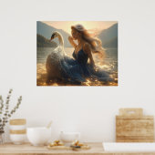 SWAN LAKE - BALLET & DANCE POSTER (Keuken)