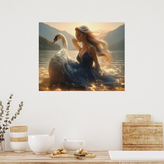 SWAN LAKE - BALLET & DANCE POSTER (Keuken)