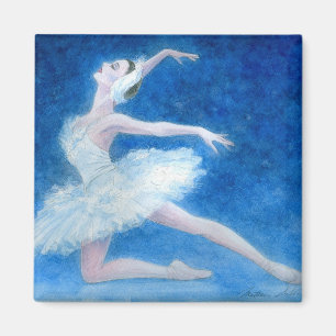 Swan Lake Ballet Magneet