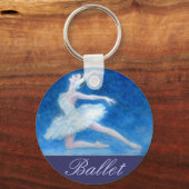Swan Lake Ballet Sleutelhanger (Voorkant)