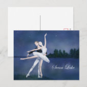 Swan Lake Briefkaart (Voorkant / Achterkant)