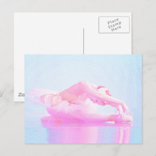 Swan Lake Briefkaart (Voorkant / Achterkant)