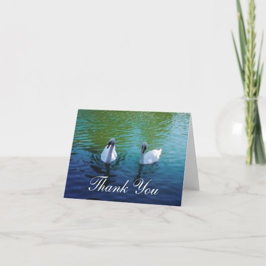 Swan Lake - dank je wel kaarten (Voorkant)