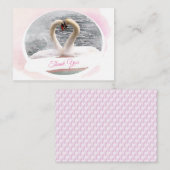 Swan Lake Dankuwel Notitiekaartje (Voorkant / Achterkant)