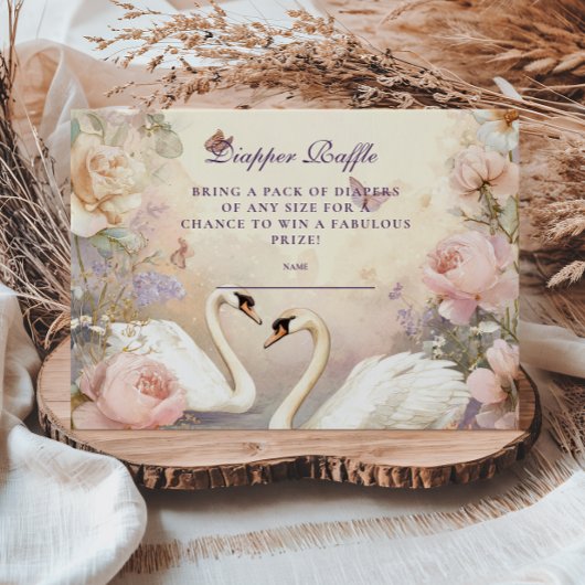 Swan Lake Garden Diapper Raffle Informatiekaartje