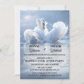 Swan Lake Happily Ever After Party Kaart (Voorkant)