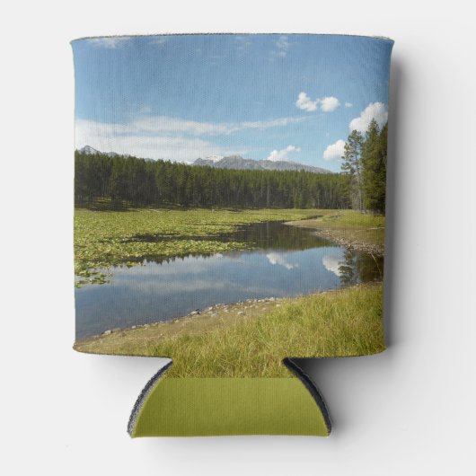 Swan Lake I in Grand Teton National Park Blikjeskoeler (Voorkant)