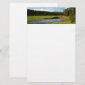 Swan Lake I in Grand Teton National Park Briefpapier (Voorkant / Achterkant)