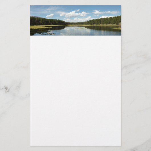Swan Lake II in Grand Teton National Park Briefpapier (Voorkant)