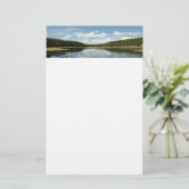 Swan Lake II in Grand Teton National Park Briefpapier (Staand voorkant)
