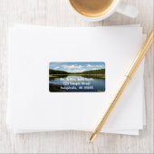 Swan Lake II in Grand Teton National Park Etiket (Insitu)