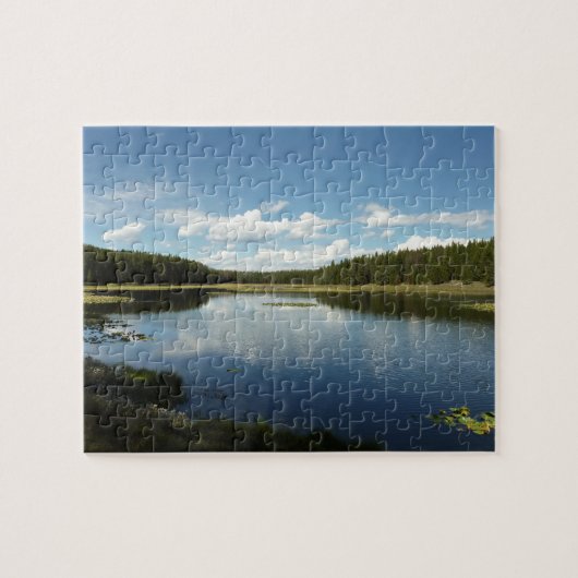 Swan Lake II in Grand Teton National Park Legpuzzel (Horizontaal)