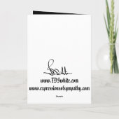 Swan Lake Kaart (Achterkant)