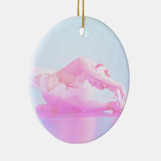 Swan Lake Keramisch Ornament (Rechts)