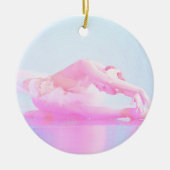 Swan Lake Keramisch Ornament (Voorkant)