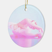 Swan Lake Keramisch Ornament (Links)