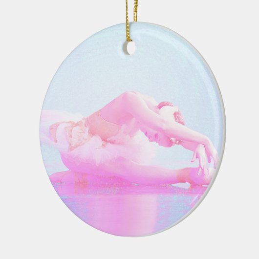 Swan Lake Keramisch Ornament (Links)