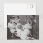 Swan Lake, Mariinsky Theater, 1895 (foto) Briefkaart (Voorkant / Achterkant)