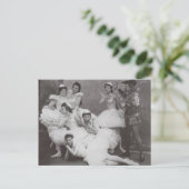 Swan Lake, Mariinsky Theater, 1895 (foto) Briefkaart (Staand voorkant)